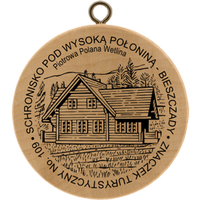 Turistická známka č. 109 - Schronisko Pod Wysoką Połoniną