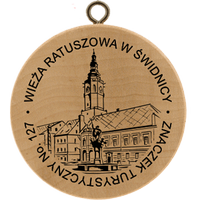 Turistická známka č. 127 - Wieża Ratuszowa w Świdnicy