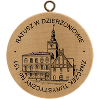 Turistická známka č. 131 - Ratusz w Dzierżoniowie