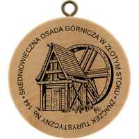 Turistická známka č. 144 - Średniowieczna Osada Górnicza w Złotym Stoku