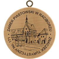 Turistická známka č. 171 - Zamek Piastowski w Raciborzu