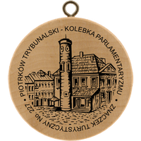 Turistická známka č. 227 - Piotrków Trybunalski – kolebka parlamentaryzmu