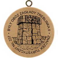 Turistická známka č. 237 - Były Obóz Zagłady Treblinka II