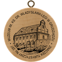 Turistická známka č. 297 - Muzeum im. ks. dr. Władysława Łęgi w Grudziądzu