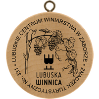 Turistická známka č. 331 - Lubuskie Centrum Winiarstwa w Zaborze