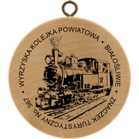 Turistická známka č. 367 - Wyrzyska Kolejka Powiatowa - Białośliwie