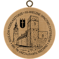 Turistická známka č. 569 - Sulejów Podklasztorze  XII-wieczne Opactwo Cystersów