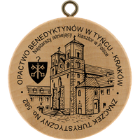 Turistická známka č. 582 - Opactwo Benedyktynów w Tyńcu - Kraków