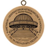 Turistická známka č. 593 - Planetarium i Obserwatorium Astronomiczne w Chorzowie