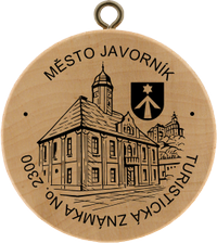 Turistická známka č. 2300 - Město Javorník