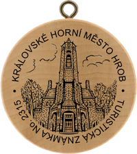 Turistická známka č. 2315 - Královské horní město Hrob