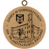 Turistická známka č. 405 - Zamek w Dobroszycach