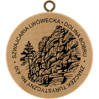 Turistická známka č. 430 - Szwajcaria Lwówecka – Dolina Bobru