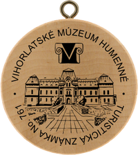 Turistická známka č. 761 - Vihorlatské múzeum Humenné