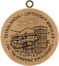 Turistická známka č. 767 - Tatralandia Liptovský Mikuláš