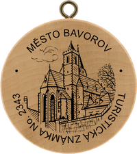 Turistická známka č. 2343 - Město Bavorov