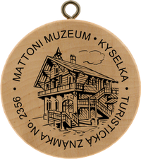 Turistická známka č. 2356 - Mattoni muzeum, Kyselka