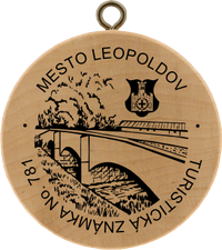 Turistická známka č. 781 - Mesto Leopoldov