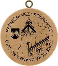 Turistická známka č. 2359 - Radniční věž Boskovice