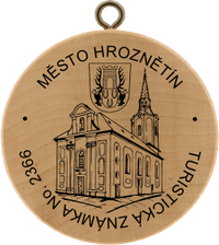 Turistická známka č. 2366 - Město Hroznětín