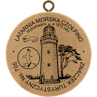 Turistická známka č. 705 - Latarnia morska Czołpino