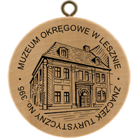 Turistická známka č. 395 - Muzeum Okręgowe w Lesznie