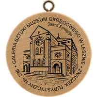 Turistická známka č. 396 - Galeria Sztuki Muzeum Okręgowego w Lesznie