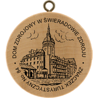 Turistická známka č. 84 - Dom Zdrojowy w Świeradowie Zdroju