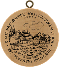 Turistická známka č. 789 - Chata na Kubínskej holi - Oravská Magura