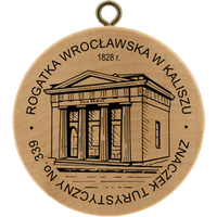 Turistická známka č. 339 - Rogatka Wrocławska w Kaliszu