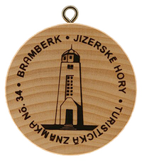 Turistická známka č. 34 - Bramberk