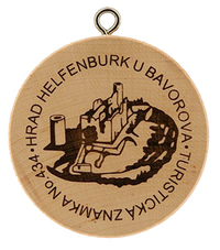 Turistická známka č. 434 - Helfenburk u Bavorova