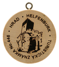 Turistická známka č. 446 - Helfenburk