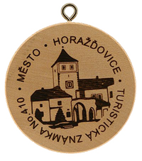 Turistická známka č. 410 - Horažďovice