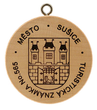 Turistická známka č. 565 - Sušice