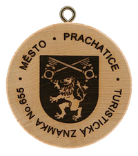 Turistická známka č. 655 - Prachatice