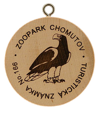 Turistická známka č. 166 - Zoopark Chomutov
