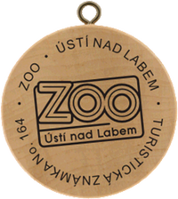 Turistická známka č. 164 - ZOO Ústí nad Labem