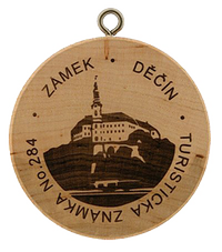 Turistická známka č. 284 - Děčín