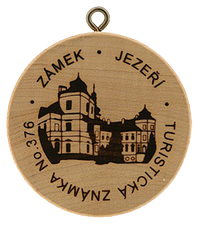Turistická známka č. 376 - Jezeří