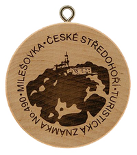 Turistická známka č. 490 - Milešovka