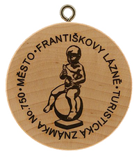 Turistická známka č. 750 - Františkovy Lázně