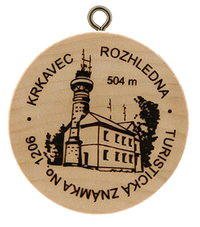 Turistická známka č. 1206 - Krkavec