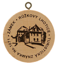 Turistická známka č. 1071 - Růžkovy Lhotice