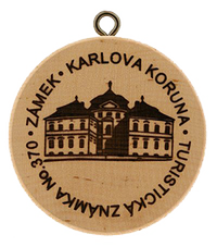 Turistická známka č. 370 - Karlova Koruna