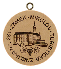 Turistická známka č. 281 - Mikulov
