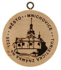 Turistická známka č. 1225 - Mnichovice