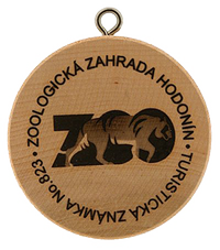 Turistická známka č. 823 - Zoologická zahrada Hodonín