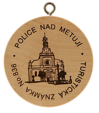 Turistická známka č. 836 - Police nad Metují