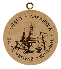 Turistická známka č. 745 - Napajedla